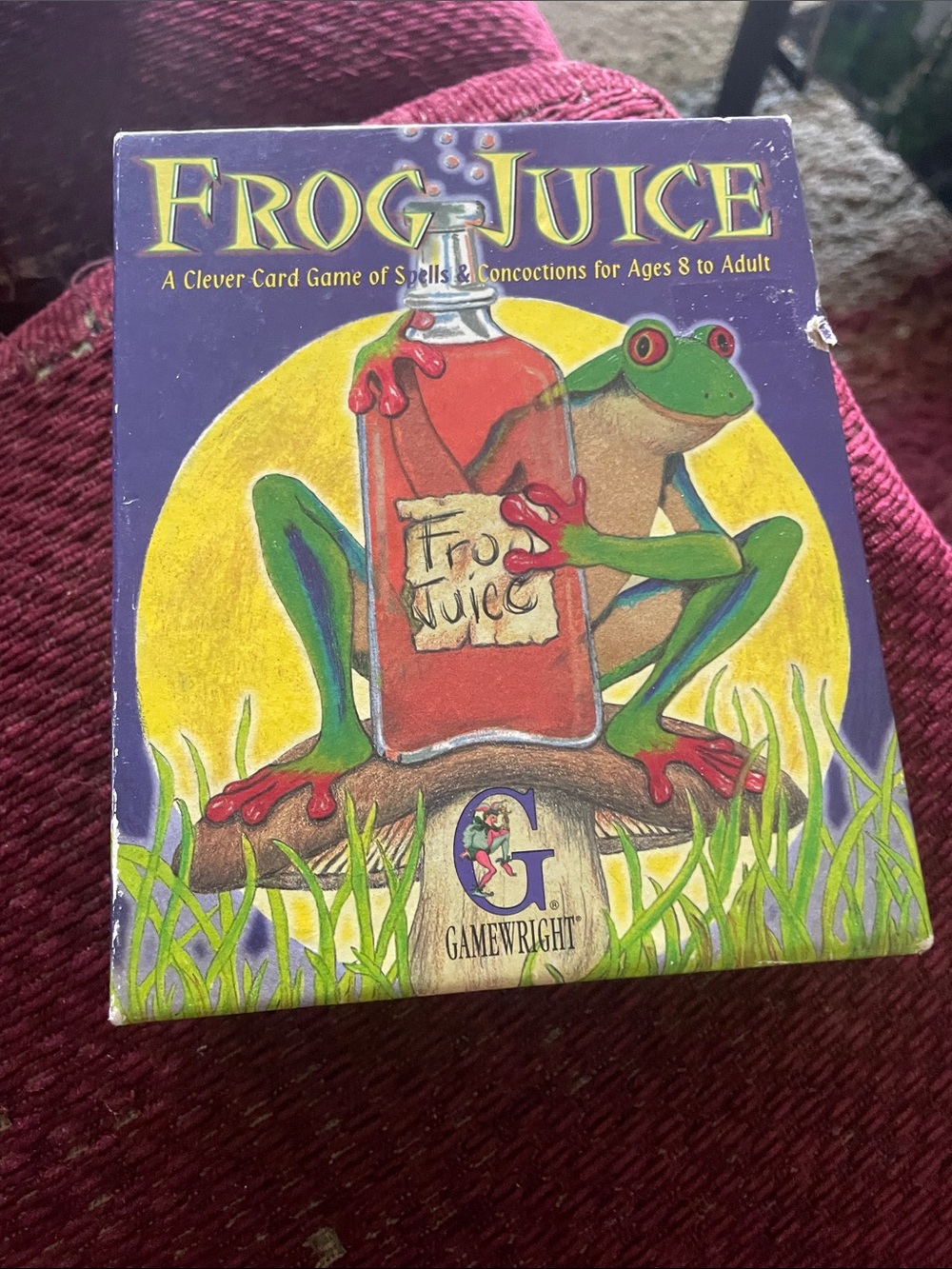 Frog Juice Card Game by Gamewright - Purple/Yellow/Green Box
